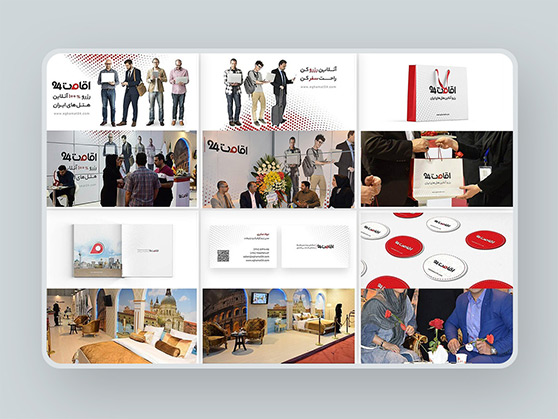 طراحی کاتالوگ و غرفه نمایشگاهی الکامپ ۹۶